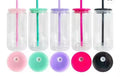 PRE ORDER 16 oz Acrylic Snow Globe Tumblers